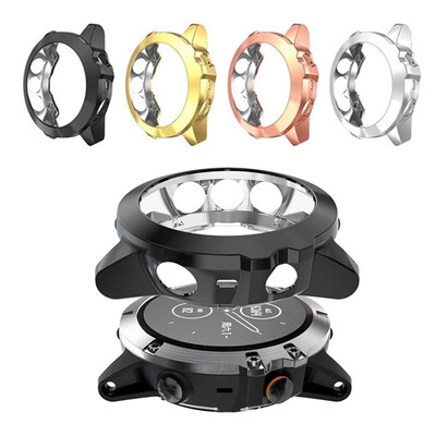 Carcasa de placare pentru Garmin Fenix 7X 5X 5 5S Husa de protectie pentru ecran pentru Garmin Fenix 5S 5 5X Accesorii pentru ceas Carcasa de protectie