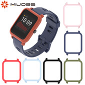 Защитен калъф за часовник за Xiaomi Huami Amazfit Bip S Wristband Пластмасов протектор Калъф TPU рамка за Huami Amazfit Bip S