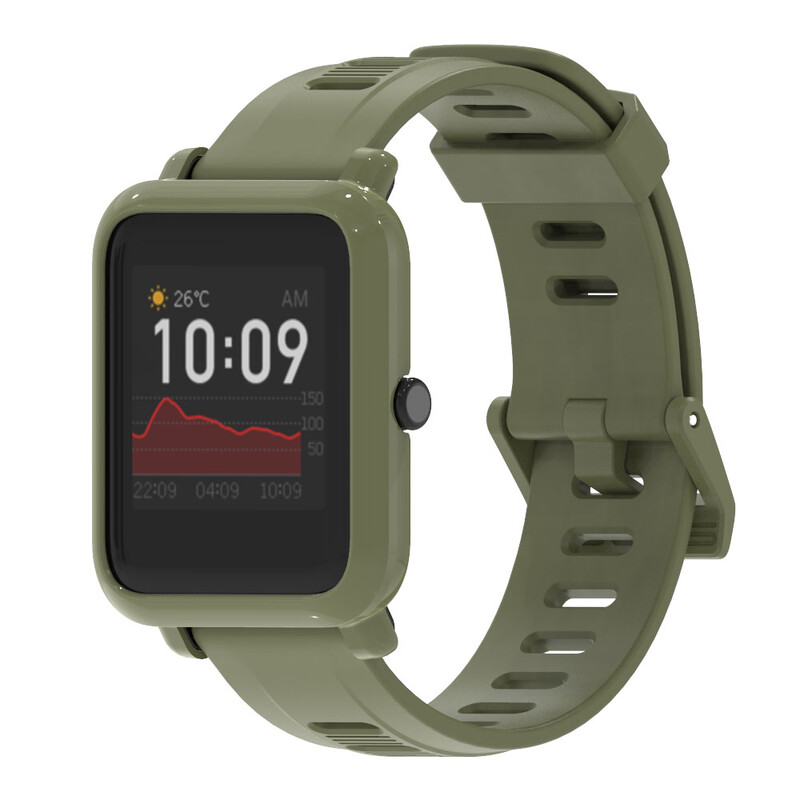 Защитен калъф за часовник за Xiaomi Huami Amazfit Bip S Wristband Пластмасов протектор Калъф TPU рамка за Huami Amazfit Bip S