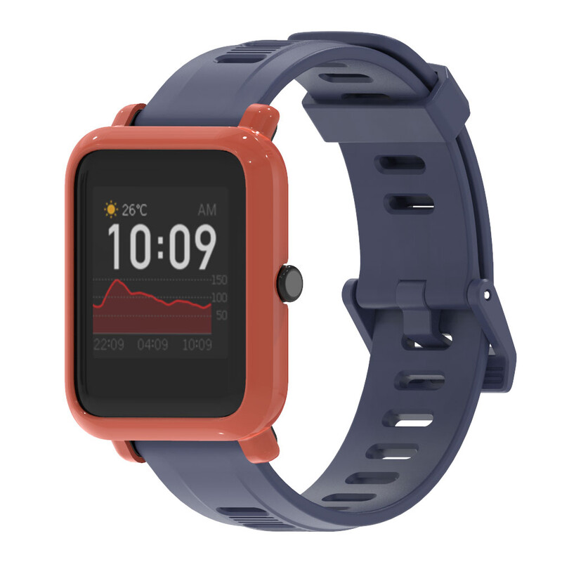 Защитен калъф за часовник за Xiaomi Huami Amazfit Bip S Wristband Пластмасов протектор Калъф TPU рамка за Huami Amazfit Bip S