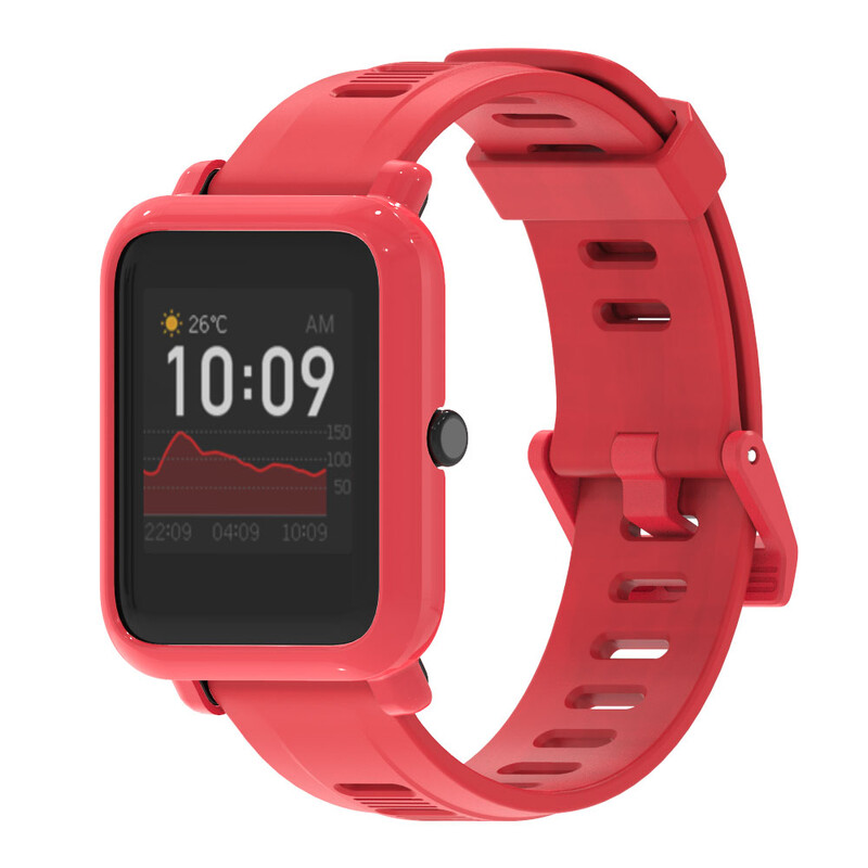 Защитен калъф за часовник за Xiaomi Huami Amazfit Bip S Wristband Пластмасов протектор Калъф TPU рамка за Huami Amazfit Bip S