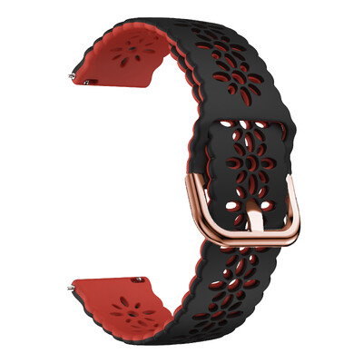 Zamjenske trake od 20 mm za Amazfit GTR Mini Ženska narukvica s čipkastom narukvicom GTS 4 Mini/2/2e/Bip3 Pro Dodaci od silikonske narukvice