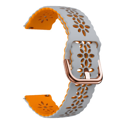 Zamjenske trake od 20 mm za Amazfit GTR Mini Ženska narukvica s čipkastom narukvicom GTS 4 Mini/2/2e/Bip3 Pro Dodaci od silikonske narukvice