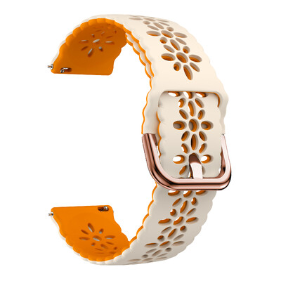 Zamjenske trake od 20 mm za Amazfit GTR Mini Ženska narukvica s čipkastom narukvicom GTS 4 Mini/2/2e/Bip3 Pro Dodaci od silikonske narukvice