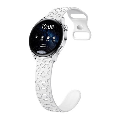 20mm remen za Samsung Galaxy Watch 6/5/5 pro/4/6 classic Silicone correa Sport Gravirana leopard narukvica Huawei GT 4-3-2 remen