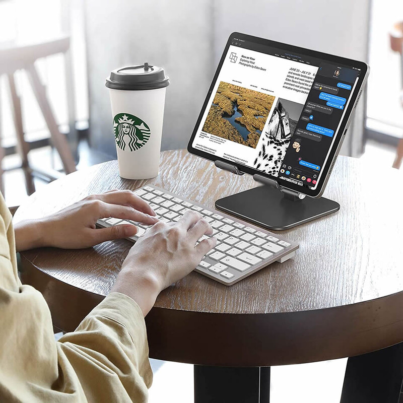 Stalak za tablet Desktop Podesivi sklopivi držač Dock Cradle za iPad Pro 12.9 11 10.2 Air Mini 2020 Samsung Xiaomi Mi Pad Huawei