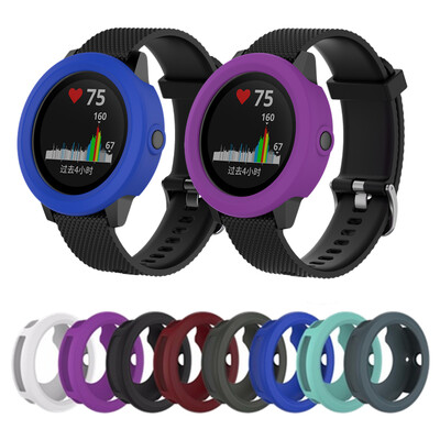 Αξεσουάρ κάλυμμα θήκης σιλικόνης για Garmin Vivoactive3 Samrt Watch TPU Protector Frame For Garmin Vivoactive 3 Protective Shell