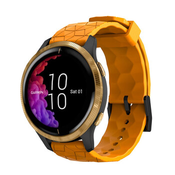 Λουράκι εκτύπωσης 20mm 22mm για Garmin Venu 2 2s SQ Band Watch Vivoactive 3 4 Forerunner 645 Silicone Wristband SmartWatch Bracelet