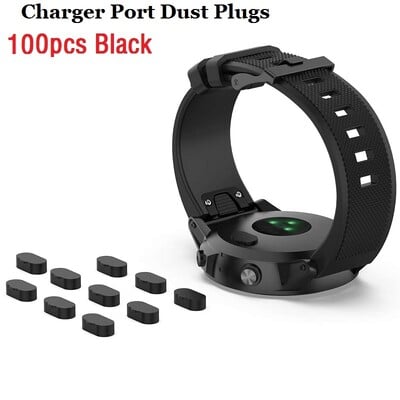 10PCS utikač za prašinu na ulazu punjača za Garmin Forerunner 165 965 955 265 255 55 158 45 Instinct 2X 2s Venu 3 3s SQ2 Enduro 2 poklopac