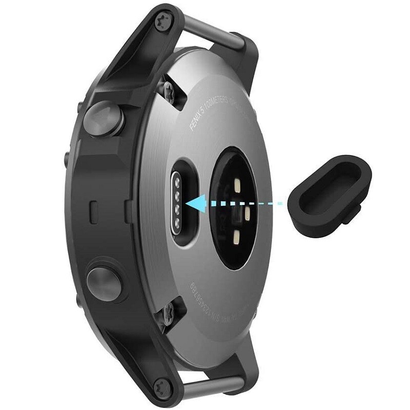 10PCS utikač za prašinu na ulazu punjača za Garmin Forerunner 165 965 955 265 255 55 158 45 Instinct 2X 2s Venu 3 3s SQ2 Enduro 2 poklopac