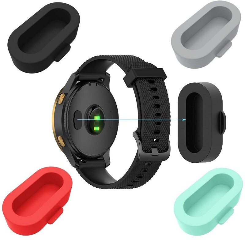 10PCS utikač za prašinu na ulazu punjača za Garmin Forerunner 165 965 955 265 255 55 158 45 Instinct 2X 2s Venu 3 3s SQ2 Enduro 2 poklopac