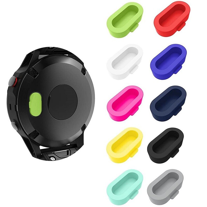 10PCS utikač za prašinu na ulazu punjača za Garmin Forerunner 165 965 955 265 255 55 158 45 Instinct 2X 2s Venu 3 3s SQ2 Enduro 2 poklopac