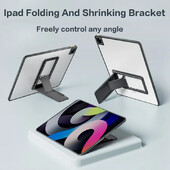 Univerzalni stalak za tablet, sklopivi nosač za pohranu, prijenosni ljepljivi, kreativni nosač za tablet za Ipad, stolni nosač za e-čitač, držač za tablet