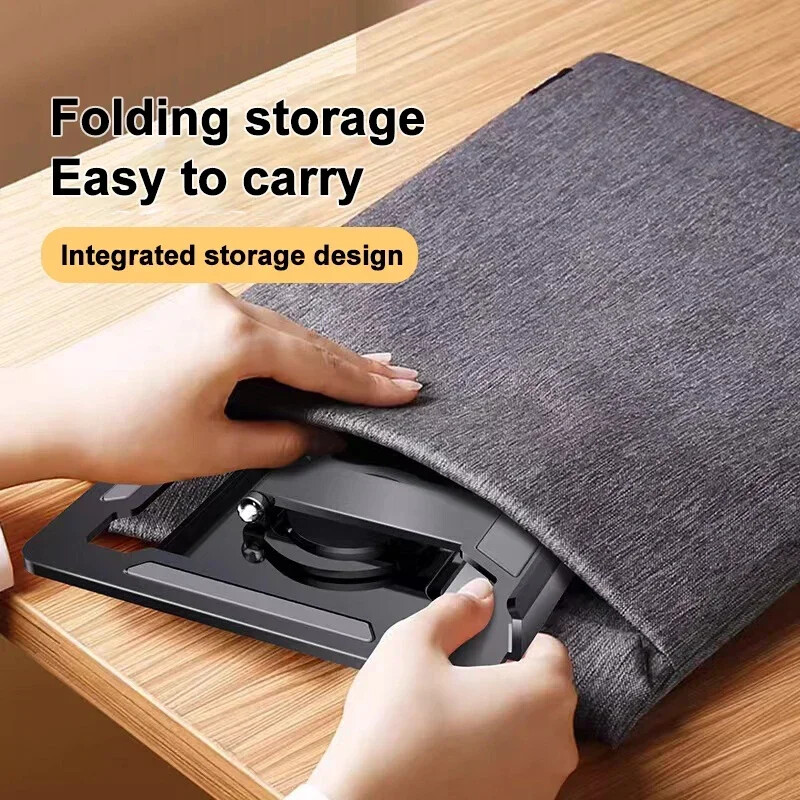 Izdubljeni stalak za tablet s podešavanjem za 360° rotirajućim nosačem za stolni stol od aluminijske legure za IPad Pro/Air/Mini mobilni telefon, univerzalni