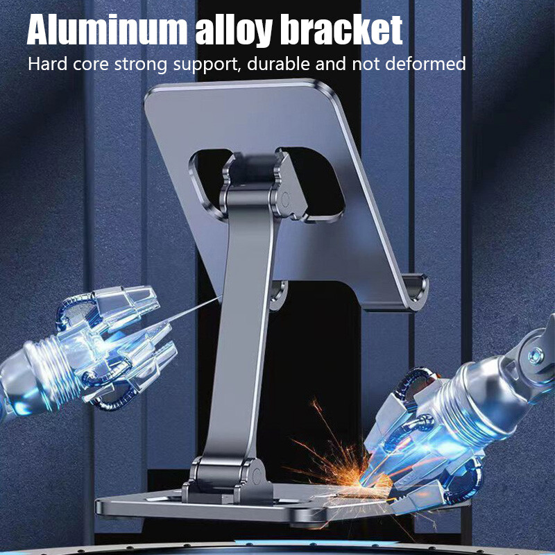 Универсален преносим държач за таблет от алуминиева сплав за iPad Air Pro Mini Стойка за таблет Регулируема гъвкава стойка за мобилен телефон