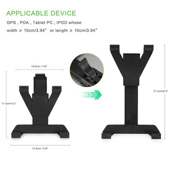 Νέο Tablet Stand Μουσική Μικρόφωνο Ποδήλατο Ποδήλατο Μοτοσικλέτα 7-11 ιντσών Βάση βάσης για iPad Pro Air Mini 4 3 2 Samsung Xiaomi Tab