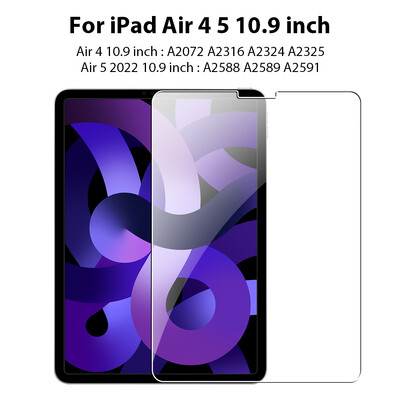 Tempered Glass For Ipad Pro 13 11 M4 12.9 10 9 10th 9th Generation Air 11 M2 5 4 3 2 Mini 6 10.2 10.9 2024 Screen Protector Film