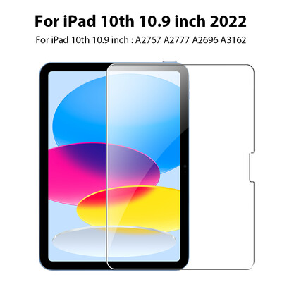 Tempered Glass For Ipad Pro 13 11 M4 12.9 10 9 10th 9th Generation Air 11 M2 5 4 3 2 Mini 6 10.2 10.9 2024 Screen Protector Film