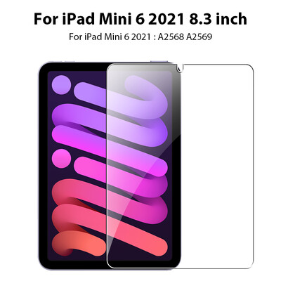 Tempered Glass For Ipad Pro 13 11 M4 12.9 10 9 10th 9th Generation Air 11 M2 5 4 3 2 Mini 6 10.2 10.9 2024 Screen Protector Film