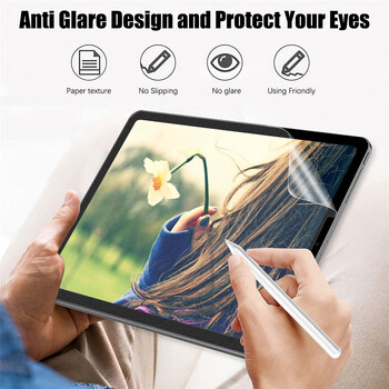 Προστατευτικό οθόνης χαρτιού 3 τεμ. Feel Like Screen Protector για ipad Air 11 Pro 13 2024 10th 9th Generation 8 7 6 Air 5 4 Pro 11 12.9 10.5 No Glass