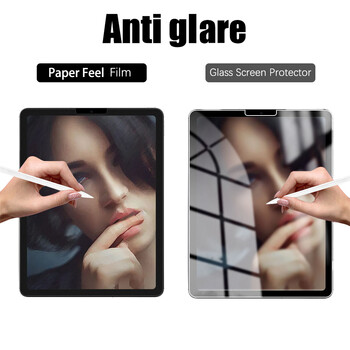 Προστατευτικό οθόνης χαρτιού 3 τεμ. Feel Like Screen Protector για ipad Air 11 Pro 13 2024 10th 9th Generation 8 7 6 Air 5 4 Pro 11 12.9 10.5 No Glass