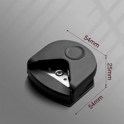 1vnt R4 kampinis apvalus popieriaus pjaustytuvas Popieriaus kampo krašto pjovimo apskritimo formos kirpimo popierius Nuotraukos kortelės apskritimai kampų pjaustytuvas