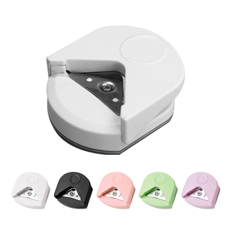 1vnt R4 kampinis apvalus popieriaus pjaustytuvas Popieriaus kampo krašto pjovimo apskritimo formos kirpimo popierius Nuotraukos kortelės apskritimai kampų pjaustytuvas