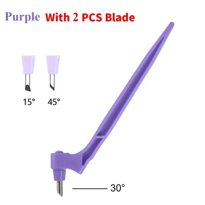 Scrapbooking pjovimo įrankis Popieriaus pjaustytuvas Scrapbooking pjaustytuvas Amatų pjovimo įrankiai Popieriaus peilio rašiklis su 360 laipsnių besisukančiu peiliuku