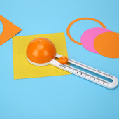 Apvalus pjovimo peilis Popierius Nuotraukų kirpimo mašinėlės kratinys Kompasas Apvalus pjaustytuvas Scrapbooking Kortelės Pjaustyklės Paprastas popieriaus pjaustymo peilis