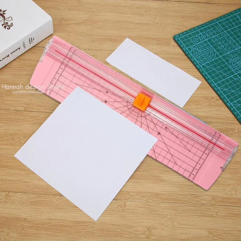 A4/A5 popieriaus pjovimo giljotininis popieriaus pjaustytuvas Nuotraukų kortelės pjovimo kilimėlio įrankis su mastelio nuotraukų kirpimo iškarpų knyga