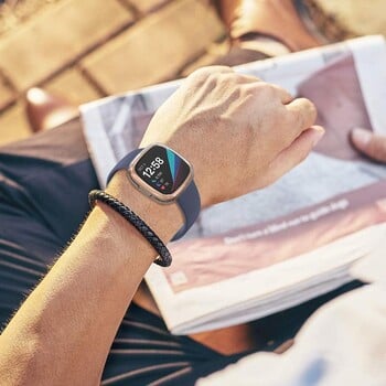 Θήκη για Fitbit Versa 2 Προστατευτικό κάλυμμα οθόνης προφυλακτήρα για Εύκαμπτη μαλακή θήκη αντιχαρακτική Fitbit Versa2