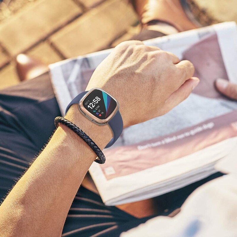 Torbica za Fitbit Versa 2 Zaštitna navlaka za branik Zaštita zaslona za Fitbit Versa2 Fleksibilna mekana torbica protiv ogrebotina Dodaci