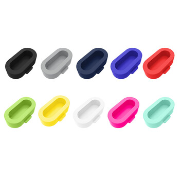 10 τμχ/Παρτίδα σιλικόνη Dustproof Protective Plugs Caps For Garmin Vivoactive 5/4/4S/3 Venu 2/2S/2 Plus Approach S12 S40 S42 S60 S62