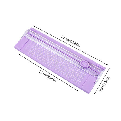 A4/A5 popieriaus pjovimo giljotininis popieriaus pjaustytuvas Nuotraukų kortelės pjovimo kilimėlio įrankis su mastelio nuotraukų kirpimo iškarpų knyga