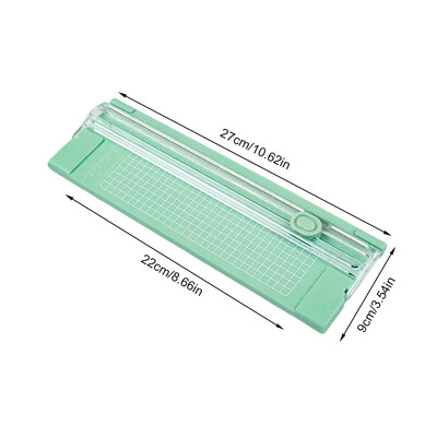 A4/A5 popieriaus pjovimo giljotininis popieriaus pjaustytuvas Nuotraukų kortelės pjovimo kilimėlio įrankis su mastelio nuotraukų kirpimo iškarpų knyga