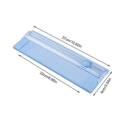 A4/A5 popieriaus pjovimo giljotininis popieriaus pjaustytuvas Nuotraukų kortelės pjovimo kilimėlio įrankis su mastelio nuotraukų kirpimo iškarpų knyga