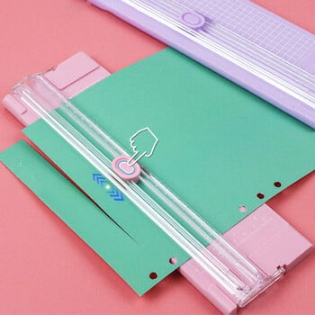 Scrapbook Trimmer A4 Precision Paper Photo Cutters Guillotine Μηχάνημα κοπής λευκώματος λευκώματος με συρόμενο χάρακα Αναλώσιμα γραφείου