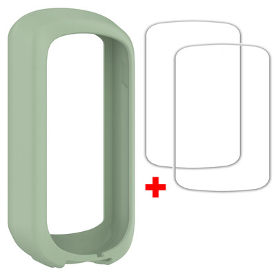 TPU силиконов калъф + 2 бр. закалено стъклено фолио за Garmin Explore 2 GPS протектор за екран Cover Explore2 Smart аксесоари 2 в 1