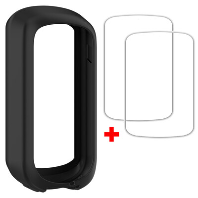 TPU силиконов калъф + 2 бр. закалено стъклено фолио за Garmin Explore 2 GPS протектор за екран Cover Explore2 Smart аксесоари 2 в 1