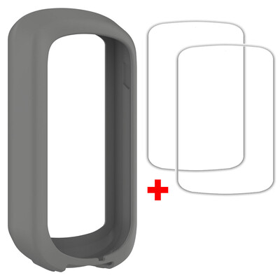 TPU силиконов калъф + 2 бр. закалено стъклено фолио за Garmin Explore 2 GPS протектор за екран Cover Explore2 Smart аксесоари 2 в 1