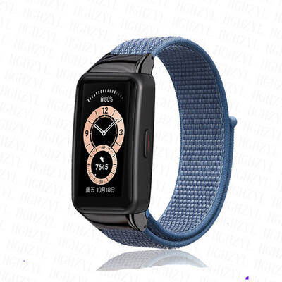 NOVA Najlonska narukvica za Huawei Band6 Correa Smartwatch Zamjenski remen Prozračni Sport za HONOR Band 6 7 Pro remen