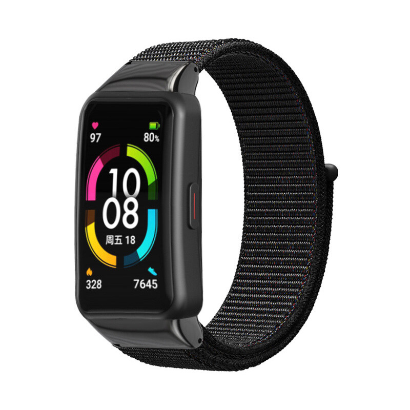 NOVA Najlonska narukvica za Huawei Band6 Correa Smartwatch Zamjenski remen Prozračni Sport za HONOR Band 6 7 Pro remen