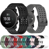 22 mm remen za sat za Suunto vertikalni zamjenski remen Silikonska narukvica za Suunto9 peak pro/Suunto5 peak Smartwatch Correa