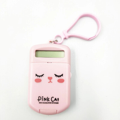 Prijenosni kalkulator džepne veličine Kreativni privjesak za ključeve Kalkulator Uredski materijal Kawaii Mini kalkulator Display Uredski materijal
