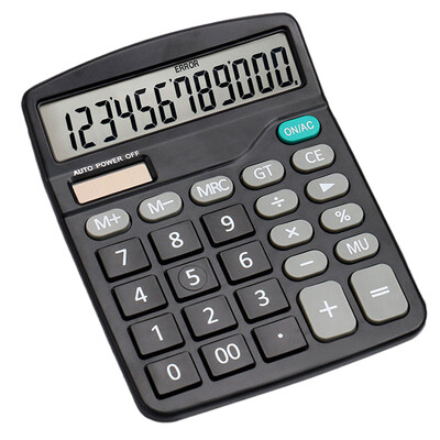 1PCS Solar Scientific Calculator Επιτραπέζιο Financial Office Υπολογιστές Υπολογιστές Υπολογιστές Υπολογιστών Μεγάλης Οθόνης Cute Calculator