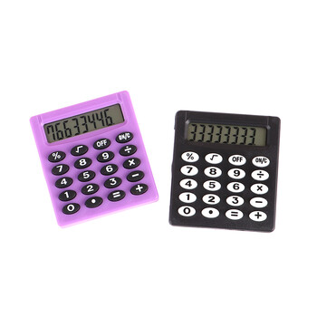 1 PC Mini Candy Color Pocket Calculator 8 ψηφίων Creative Square Portable Calculator Σχολική Γραφική ύλη