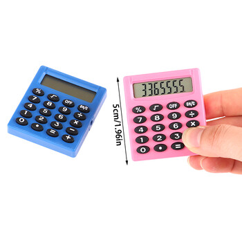 1 PC Mini Candy Color Pocket Calculator 8 ψηφίων Creative Square Portable Calculator Σχολική Γραφική ύλη