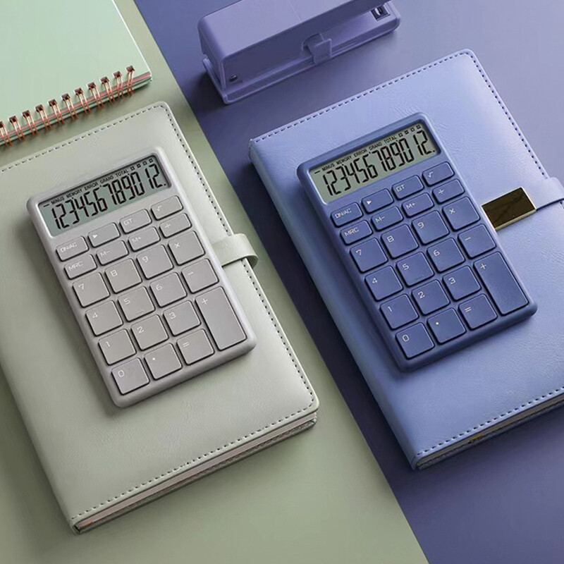 Elektronički kalkulator s 12 znamenki Solarni kalkulator Kalkulator s dvostrukim napajanjem za kućni ured Školski financijski ured Elektronički