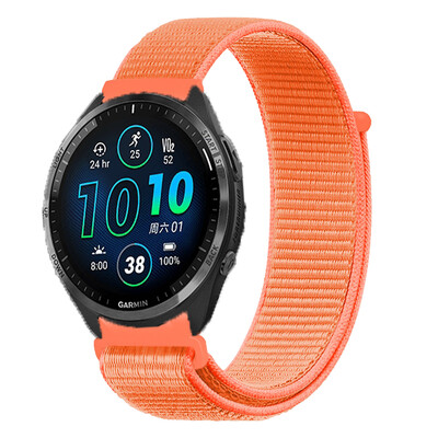 20 22 mm nailonist kellarihm Garmin Vivoactive 3 4 5/Venu 2 Plus/Venu 3/Forerunner 265 965 745 645 255 muusikakonksu aasa rihm