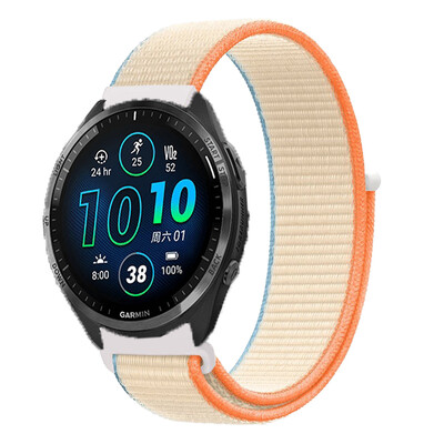 20 22 mm nailonist kellarihm Garmin Vivoactive 3 4 5/Venu 2 Plus/Venu 3/Forerunner 265 965 745 645 255 muusikakonksu aasa rihm